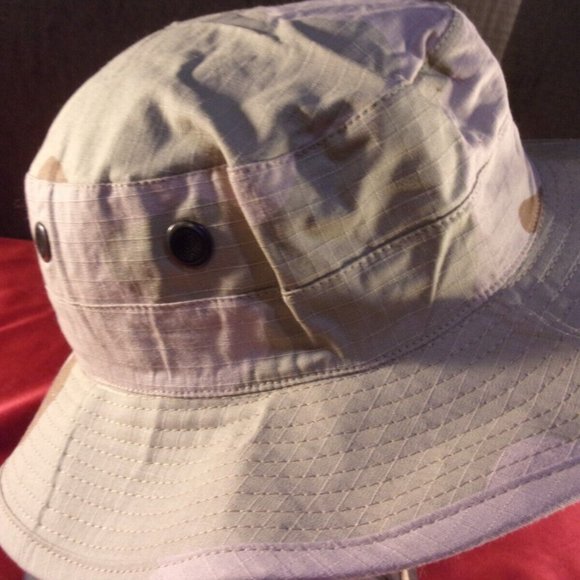 NEW MILSPEC DESERT DCU MILITARY HOT WEATHER TYPE II JUNGLE BOONIE HAT ALL SIZES - Picture 5 of 14